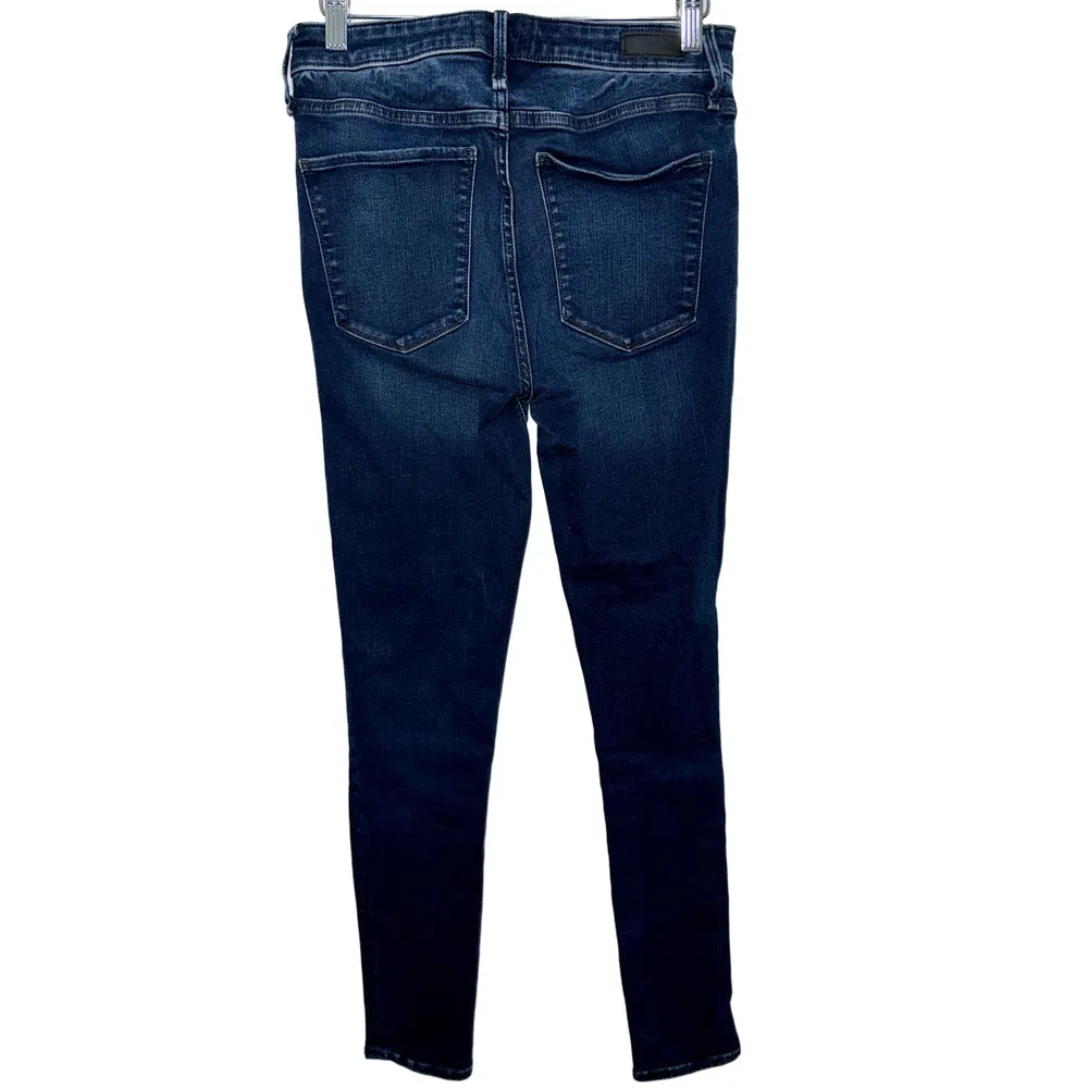 Abercrombie & Fitch Simone High Rise Super Skinny Blue Denim Jeans Size 27 4 R - Image 2