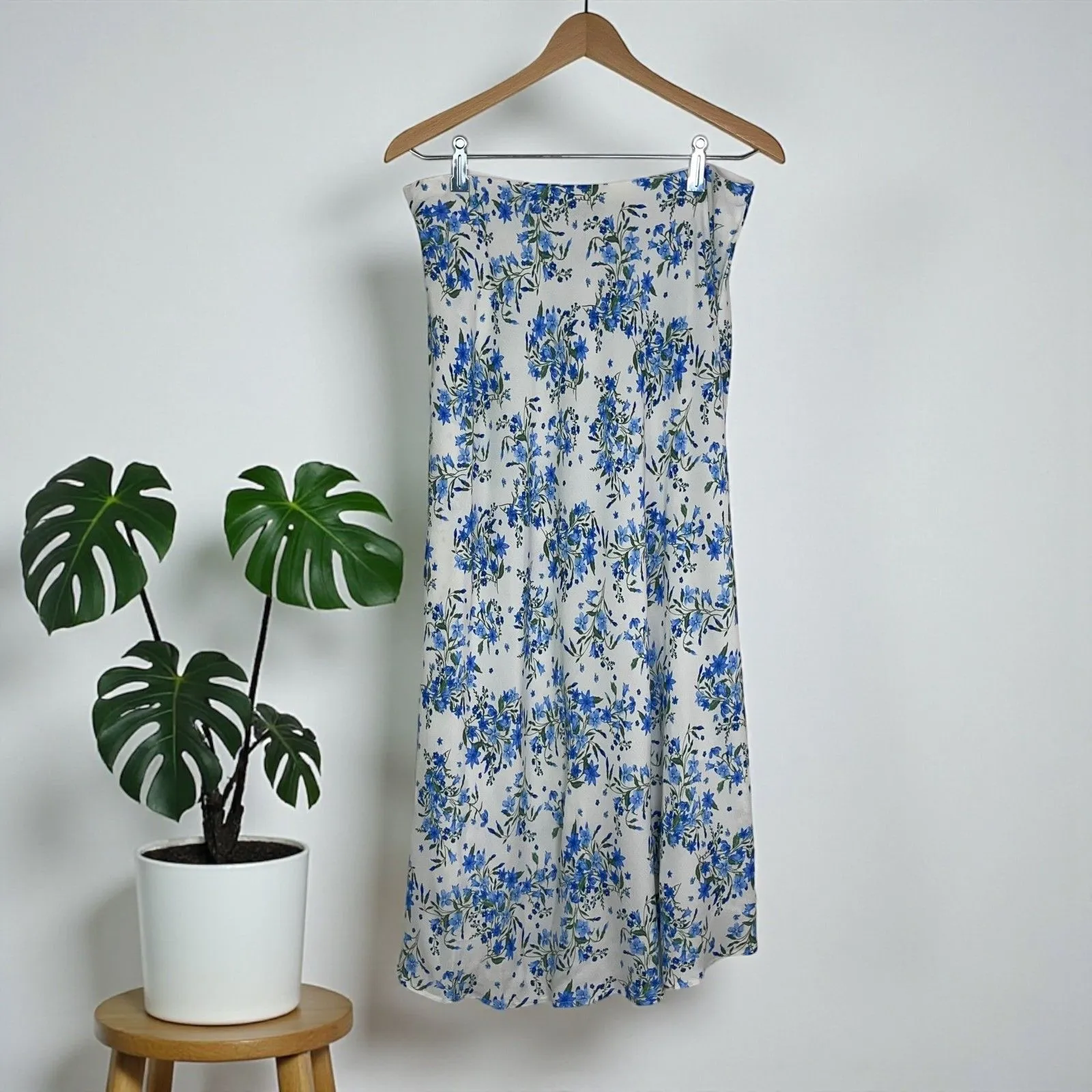 🆕 MNG Mango Lili Floral Midi Skirt - Image 7