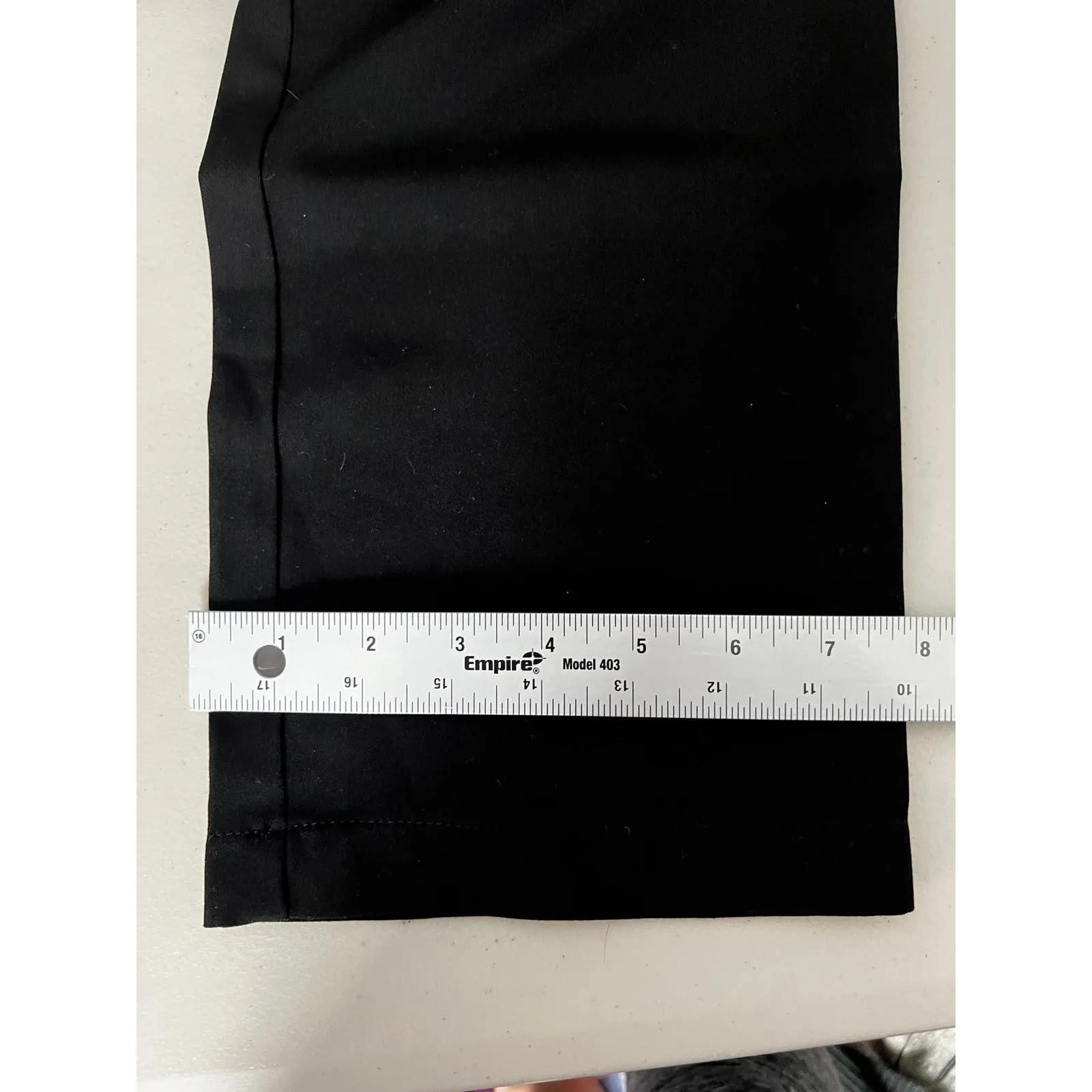 Modern Citizen Finley Pull On Pleated‎ Cropped Trousers in Black Size Small - Image 10