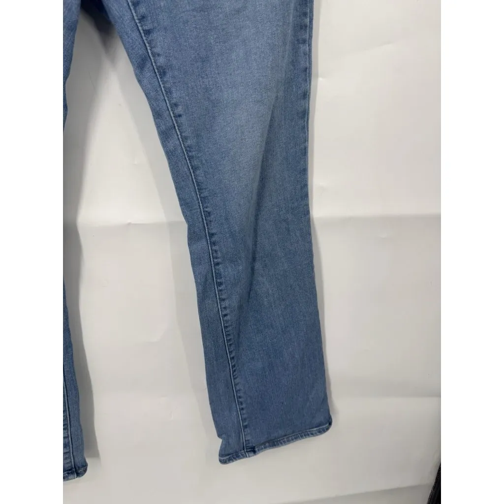 Levi’s 725 High Rise Bootcut Jean Women 33 Light Wash‎ Denim Western Bohemian - Image 8