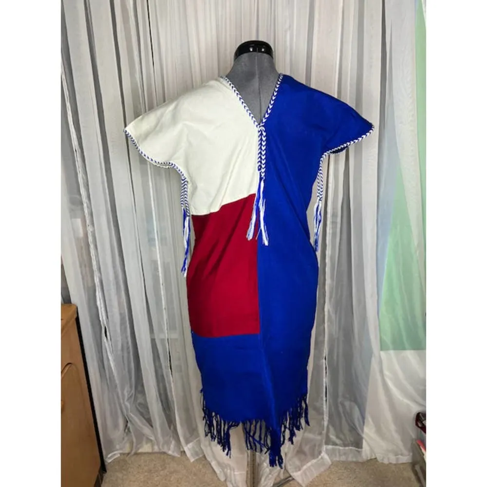 top rising sun red white blue fringe - Image 4