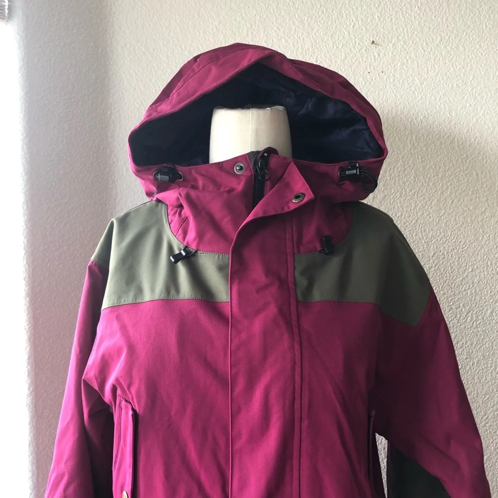 Air Blaster ski jacket pink grey sample women’s size M snowboarding skiing Size M - Image 3