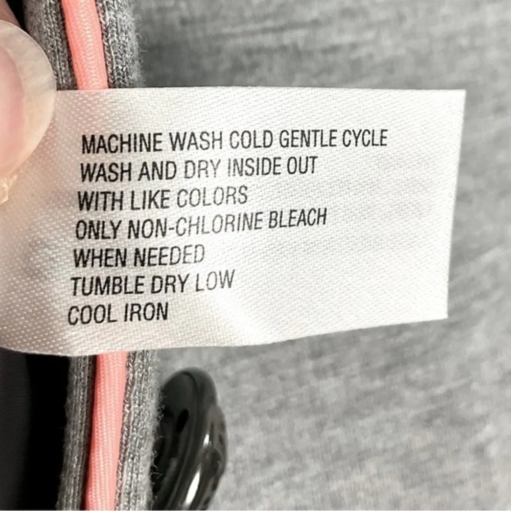 GAP Grey Academy Blazer Ladies Sz 2 Structured Knit Lined Notched Collar - Image 3