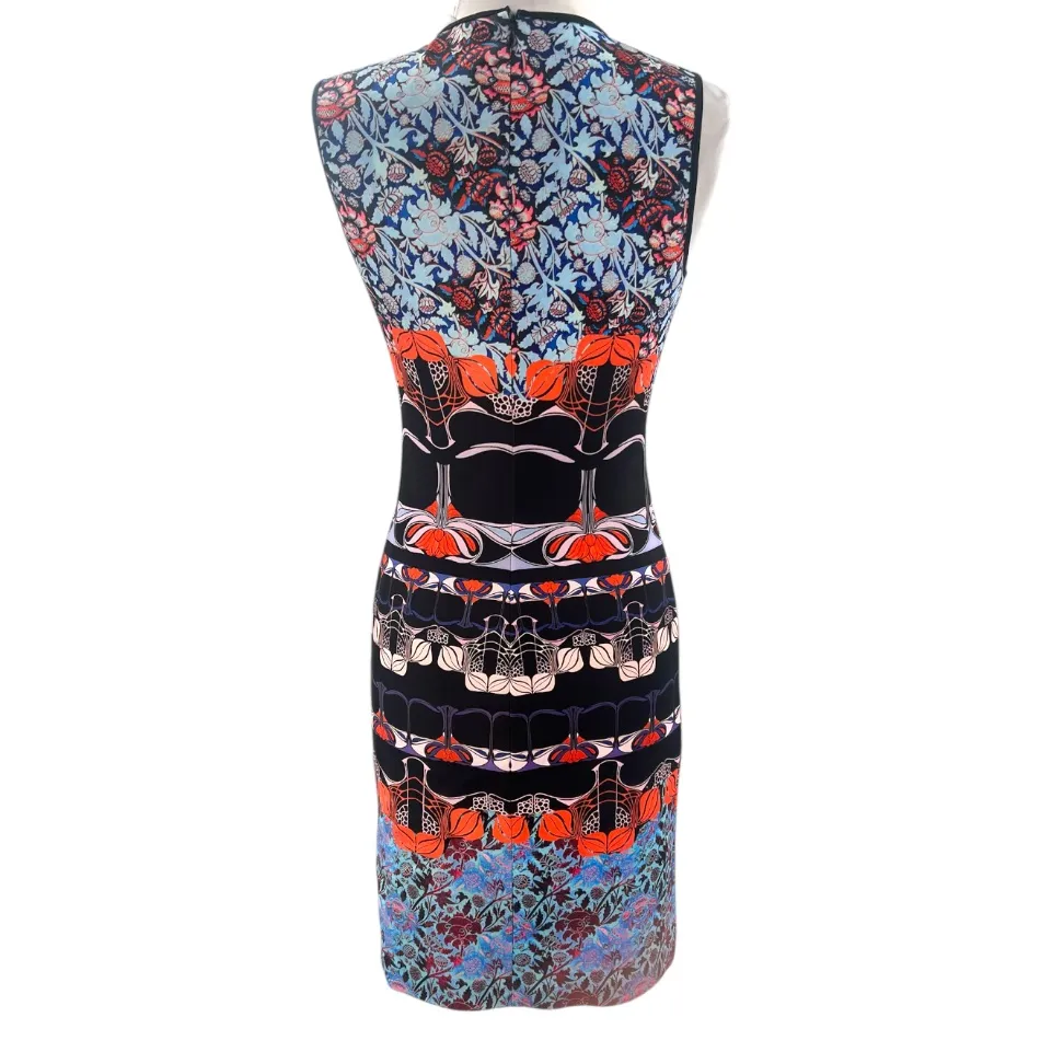 NWT Clover canyon floral bodycon neoprene dress sz S - Image 2