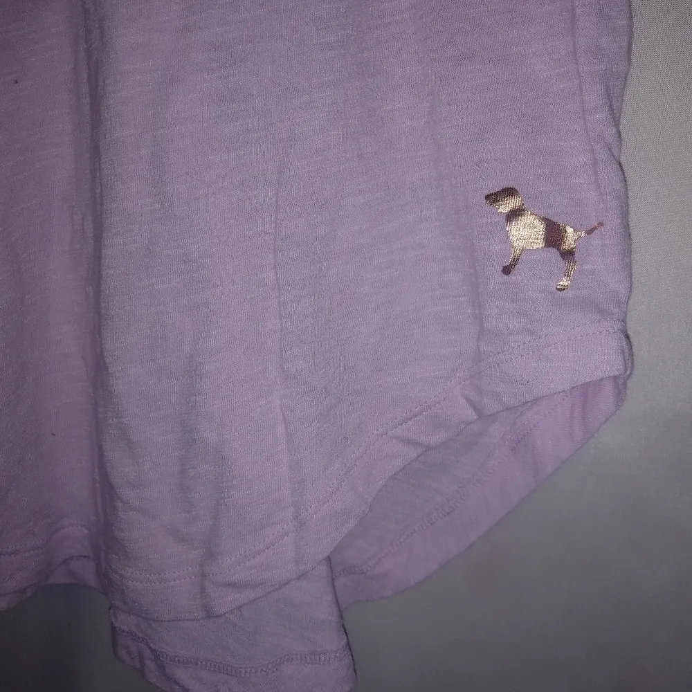 VS PINK M Lavender Twist Back Tank Top - Image 2