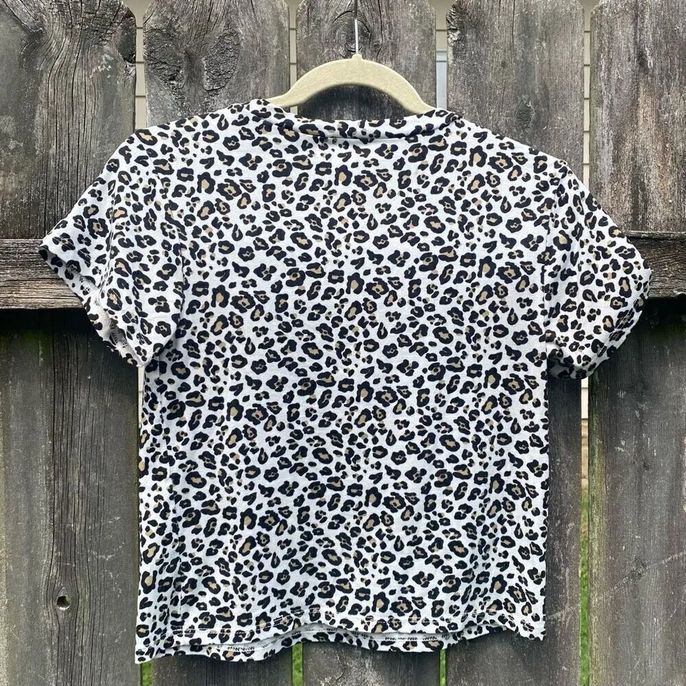 Dee Elly Leopard Graphic T-Shirt‎ | S - Image 3