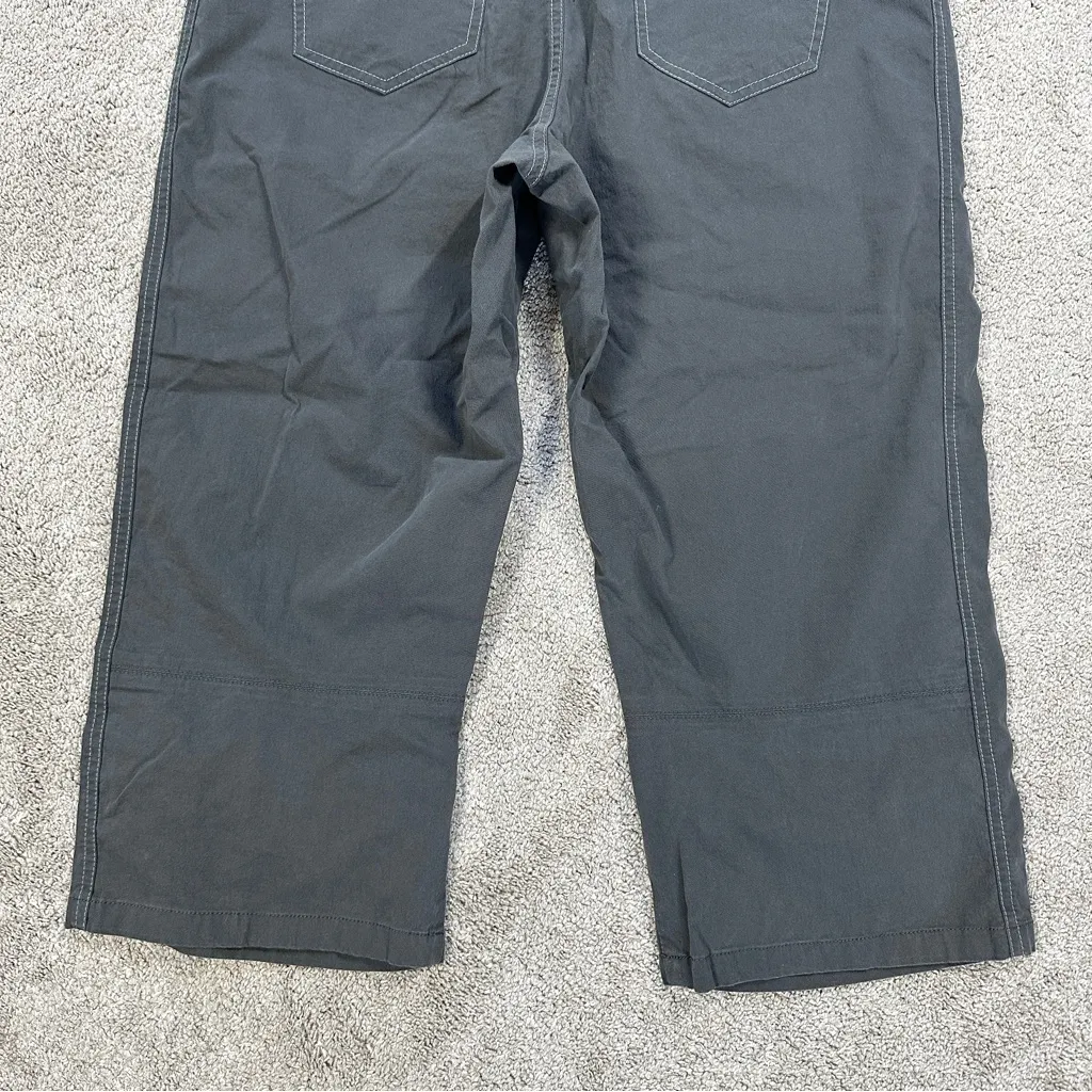 Kuhl Women's Kendra Cargo Crop Capri Pants Mid Rise Outdoor Hiking in Gray 14 - Image 8