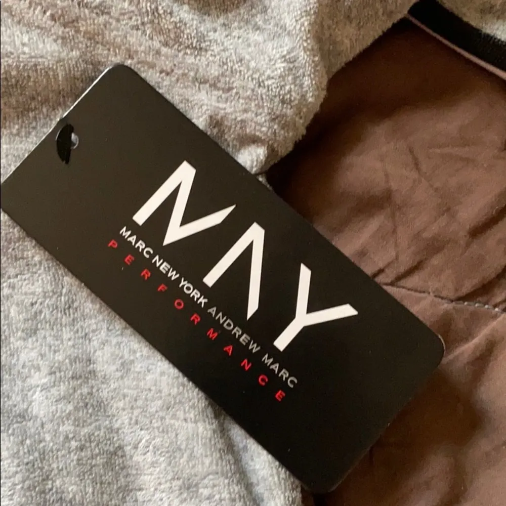 Marc New York Zip-Up Gray Sweatshirt Size 1X - Image 6