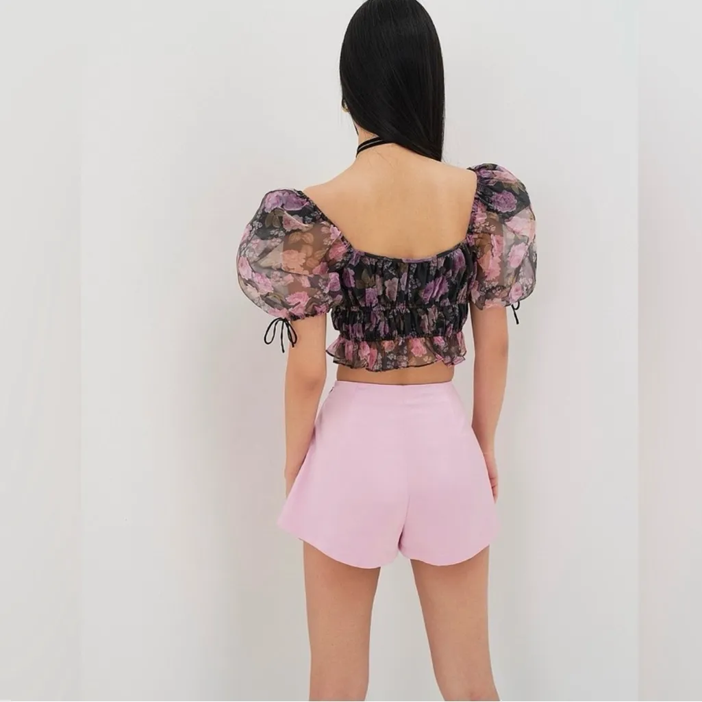 NWT FOR LOVE & LEMONS sunshine crop top - Image 2