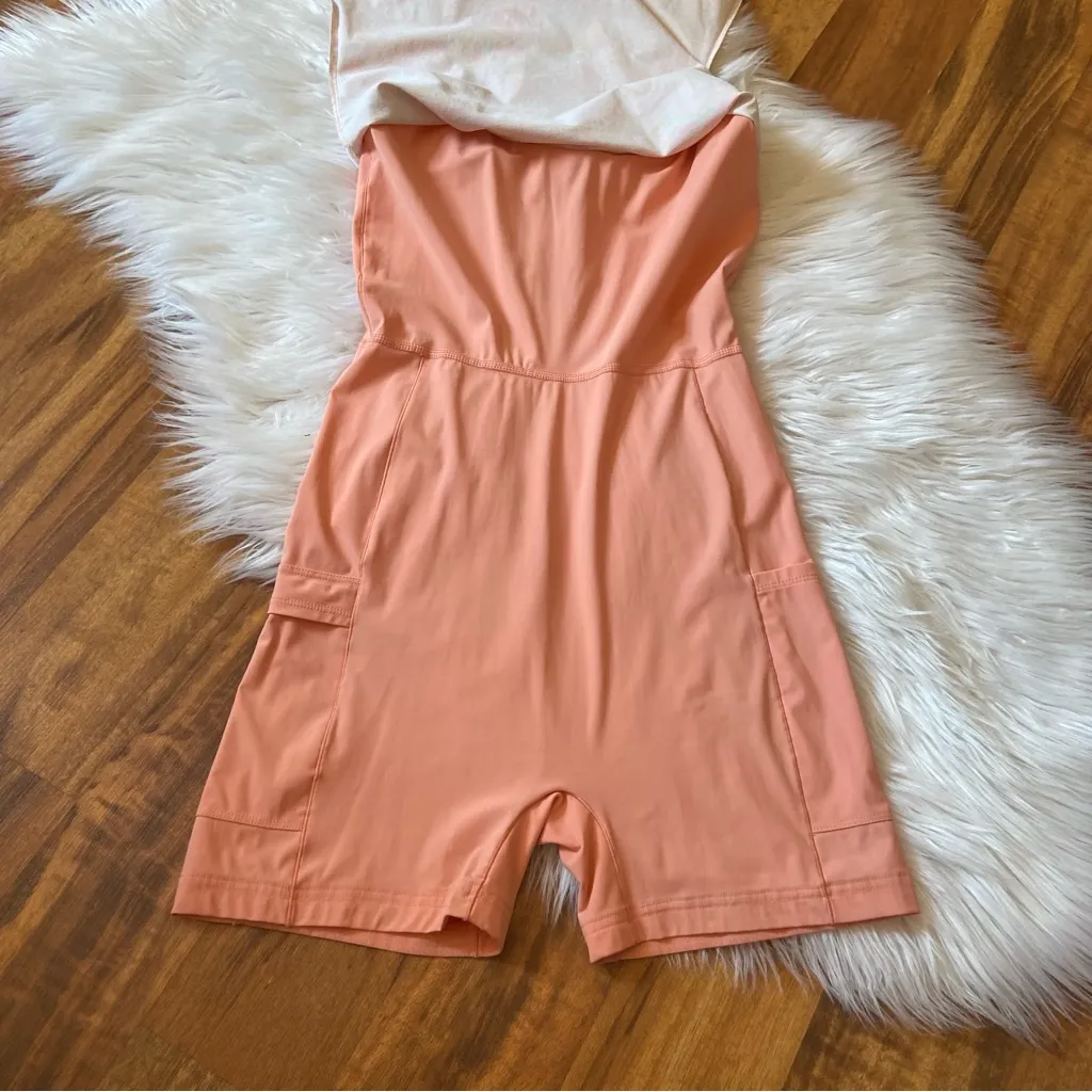 Outdoor Voices Exercise Mini Dress in Pink Marble - Image 8