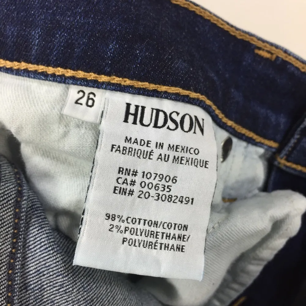 Hudson Nico Midrise Ankle Super Skinny
Jeans Distressed Size 26 - Image 5
