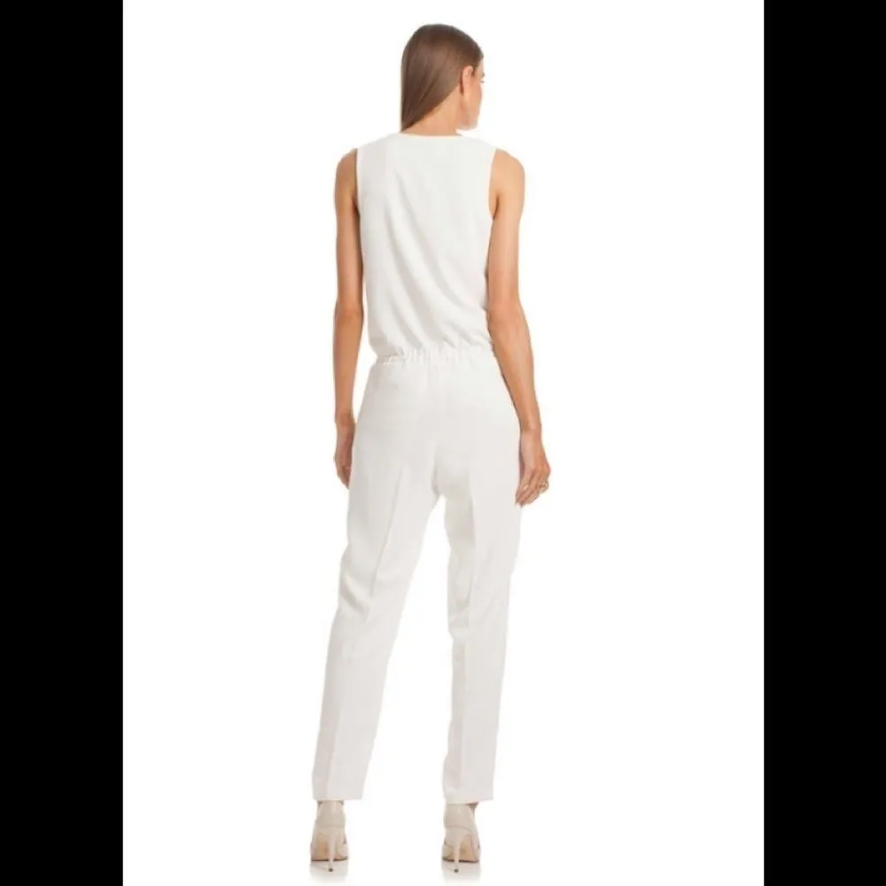 New. Trina Turk Fauve ivory slouch jumpsuit. 4-Small. NWT - Image 6