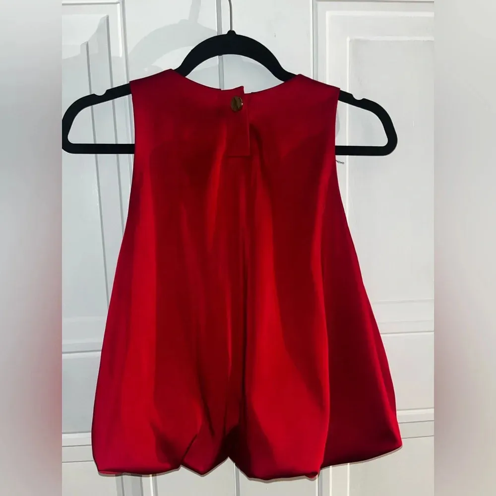 Zara Red Balloon Top - Image 6