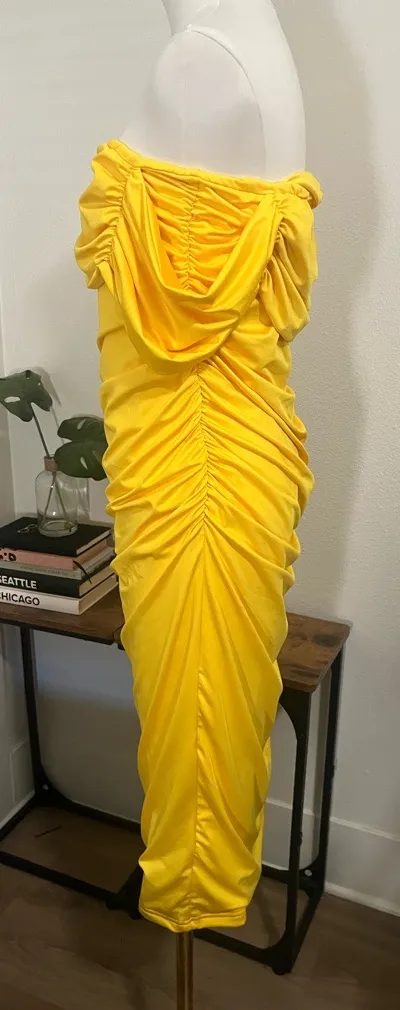 Elegant Yellow Off - Image 2