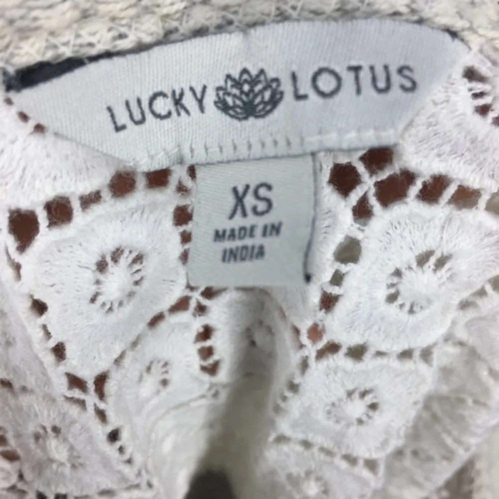 Lucky Lotus Lace Yolk Pullover - Image 6