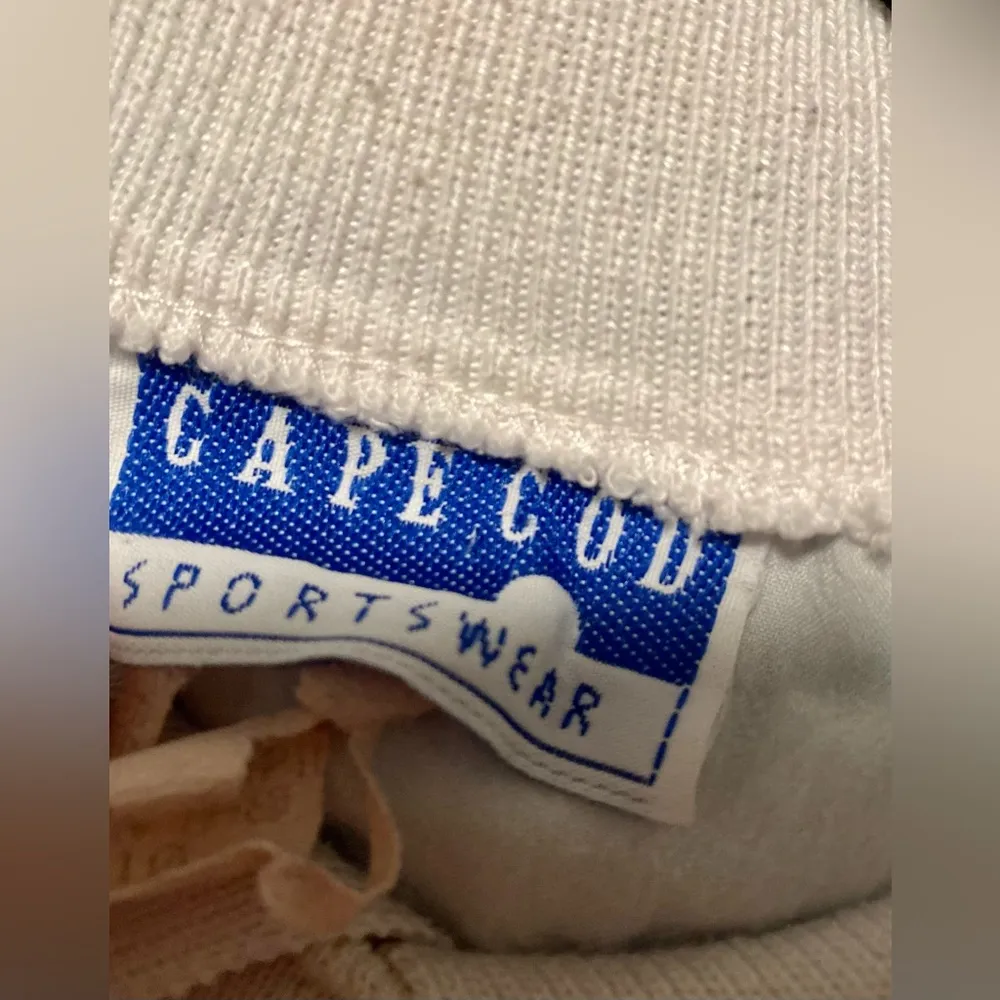 VTG Retro 80s 90s Cape Cod Sportswear Beach Graphic Collared Short Sleeve Shirt - Image 7