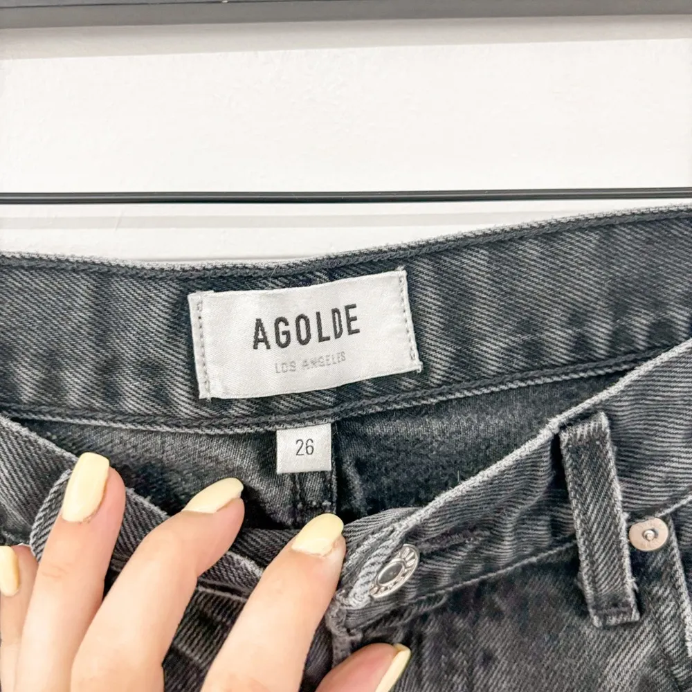 AGOLDE Cherie High Rise Straight Jeans Distortion - Image 6