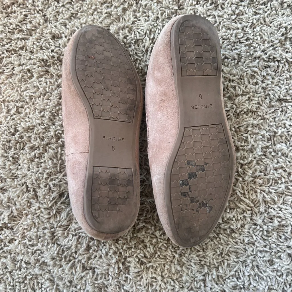 BIRDIES The Starling Loafers in Women's Size 6 in Latte Suede - Image 7