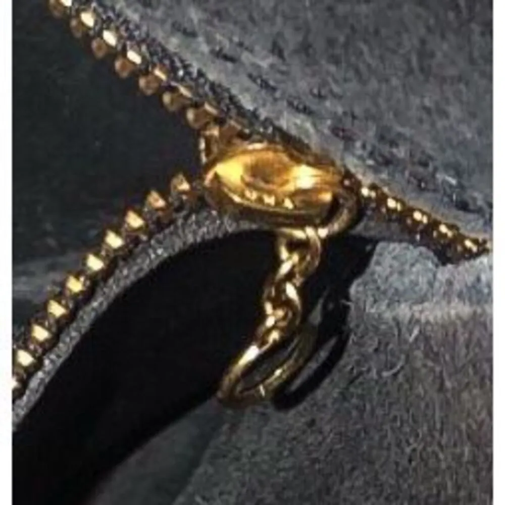 Vintage  9525 Black Stewardess Glove-Tanned Cowhide Turn Lock Bag USA - Image 9