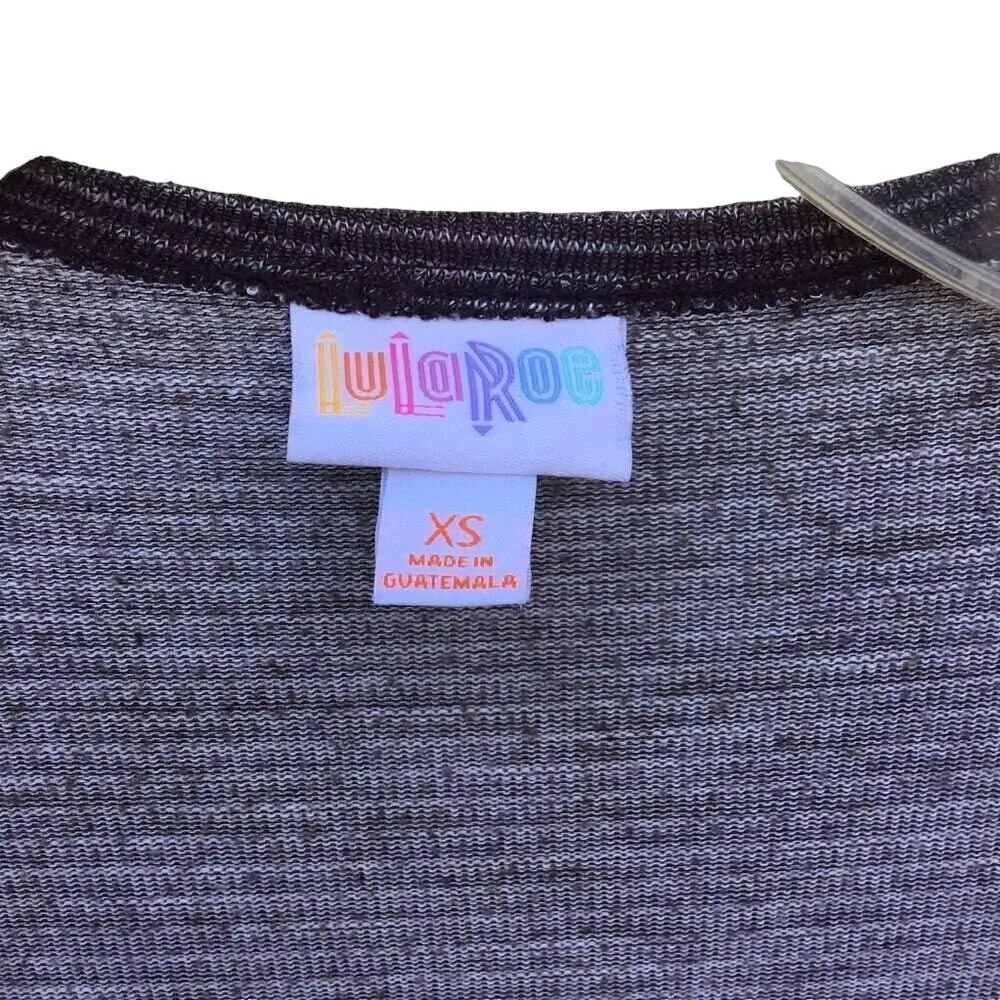 LuLaRoe Sara Long Brown Striped Cardigan Duster - Image 2