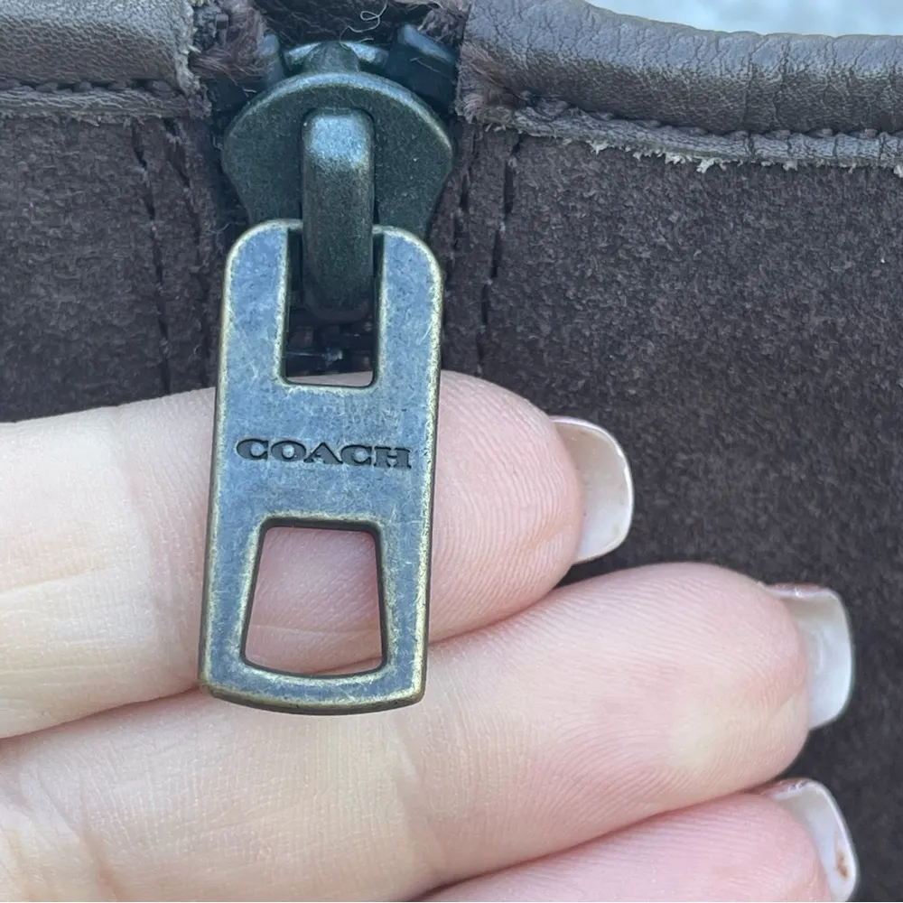 Coach Bailey Safari Womens Leather Suede Fashion Knee-High Riding Boots Size 7 - Image 8