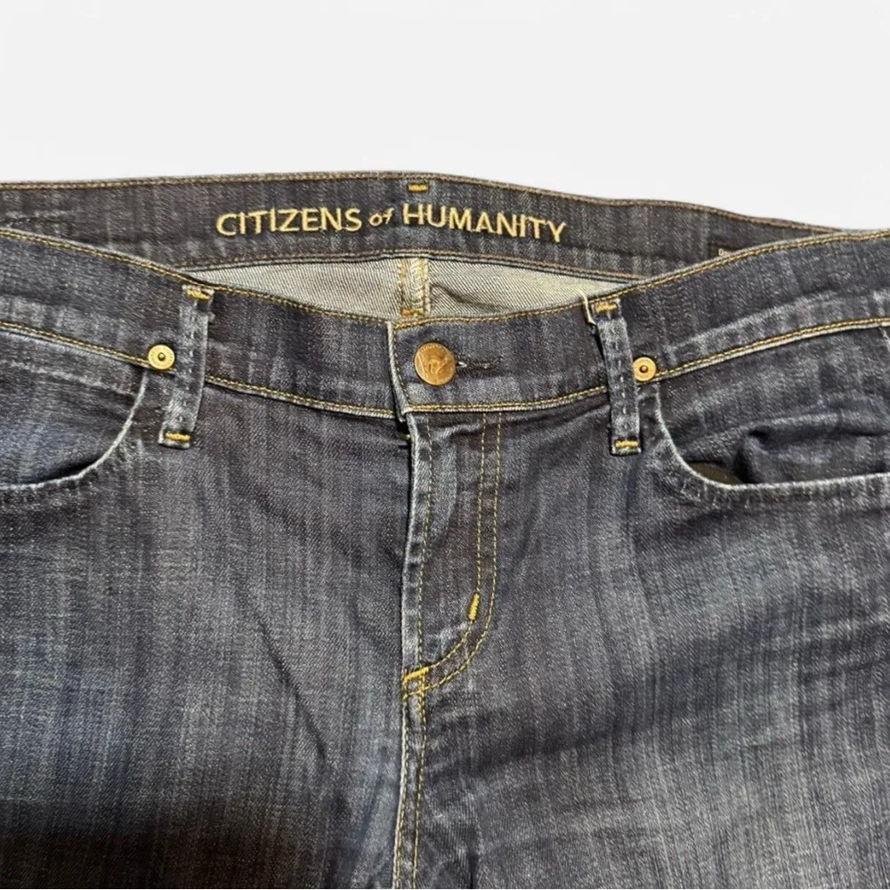 Citizens of Humanity Dani Cuffed Straight Leg Jeans - Image 2