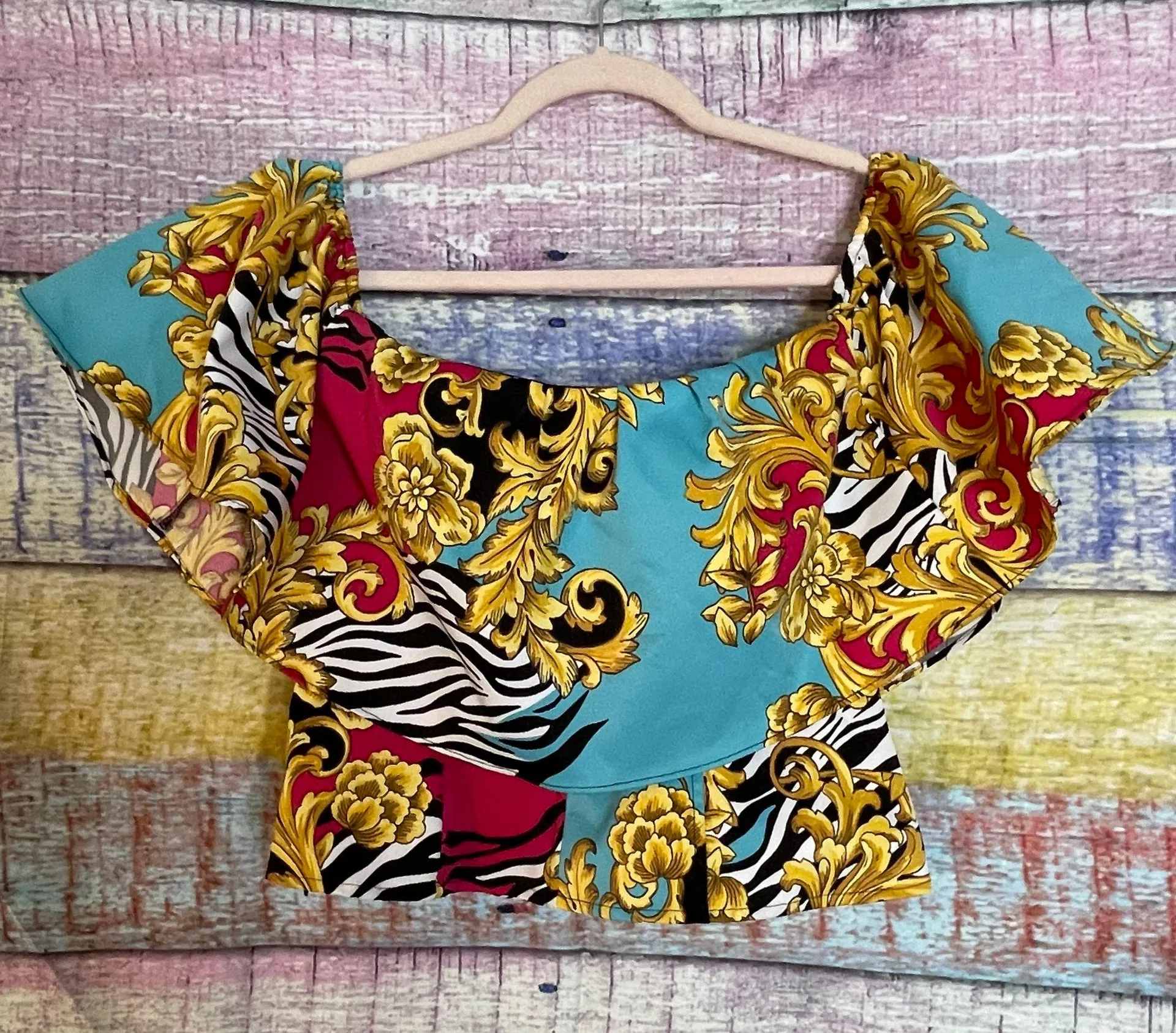 Ruffled Strapless Top - Image 3