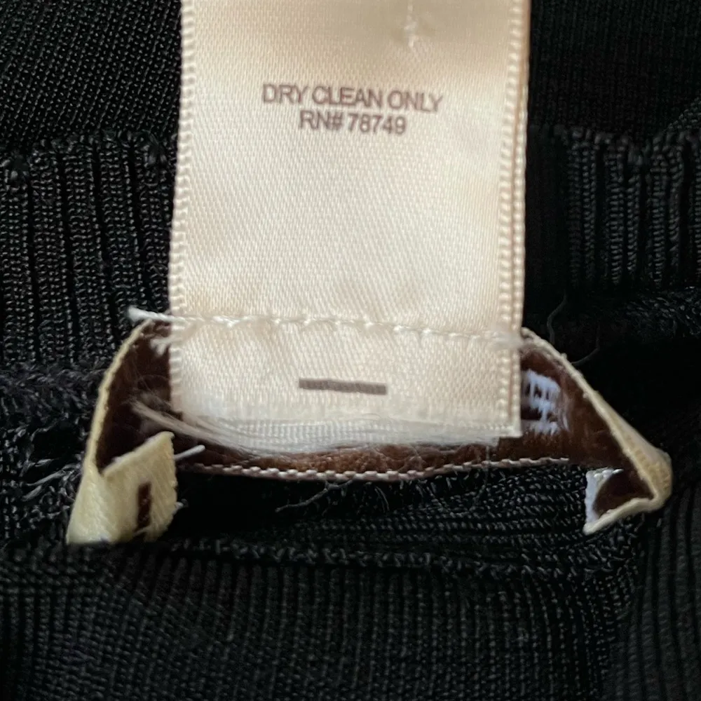 Arden B. Knit Mini Dress with Bodycon Skirt Black Size XSmall - Image 3