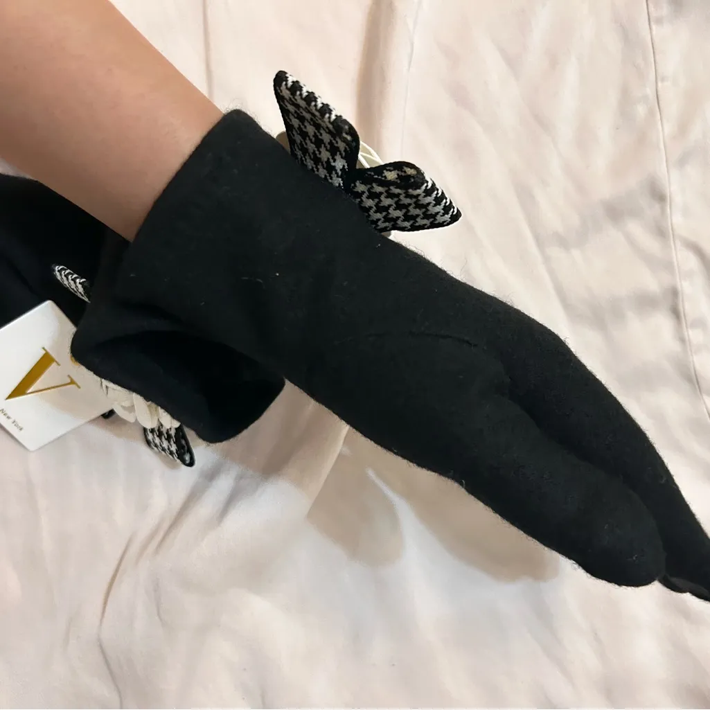 Smart touch warm gloves. One size. Black - Image 8
