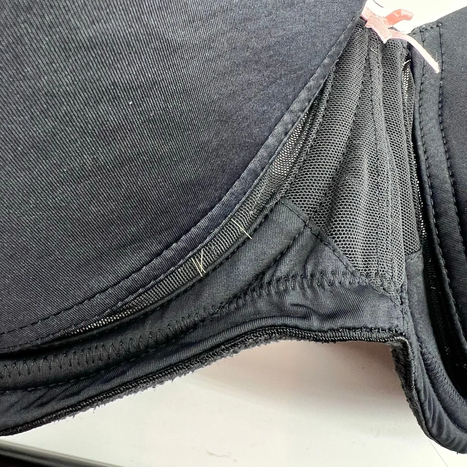 Cacique by Lane Bryant plus size black light lined balconette bra basic size 40F - Image 7