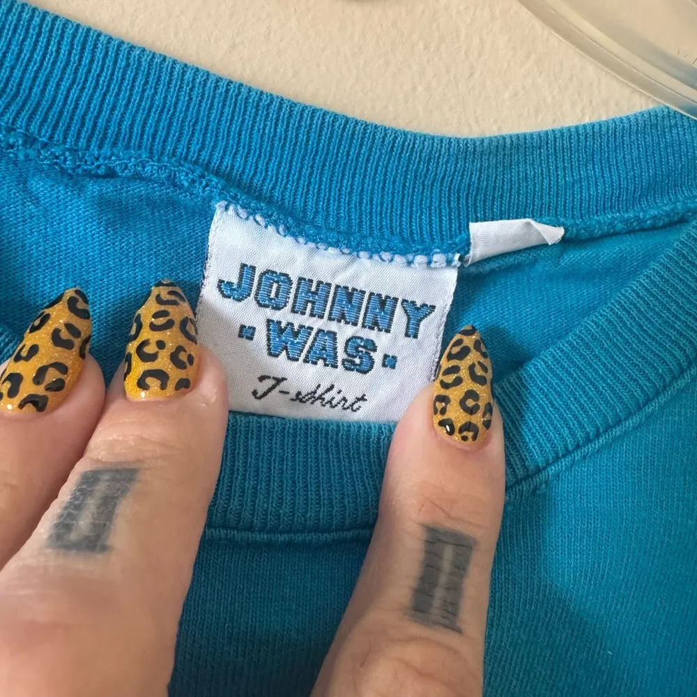 Johnny Was Vintage Embroidered T-Shirt - Image 3