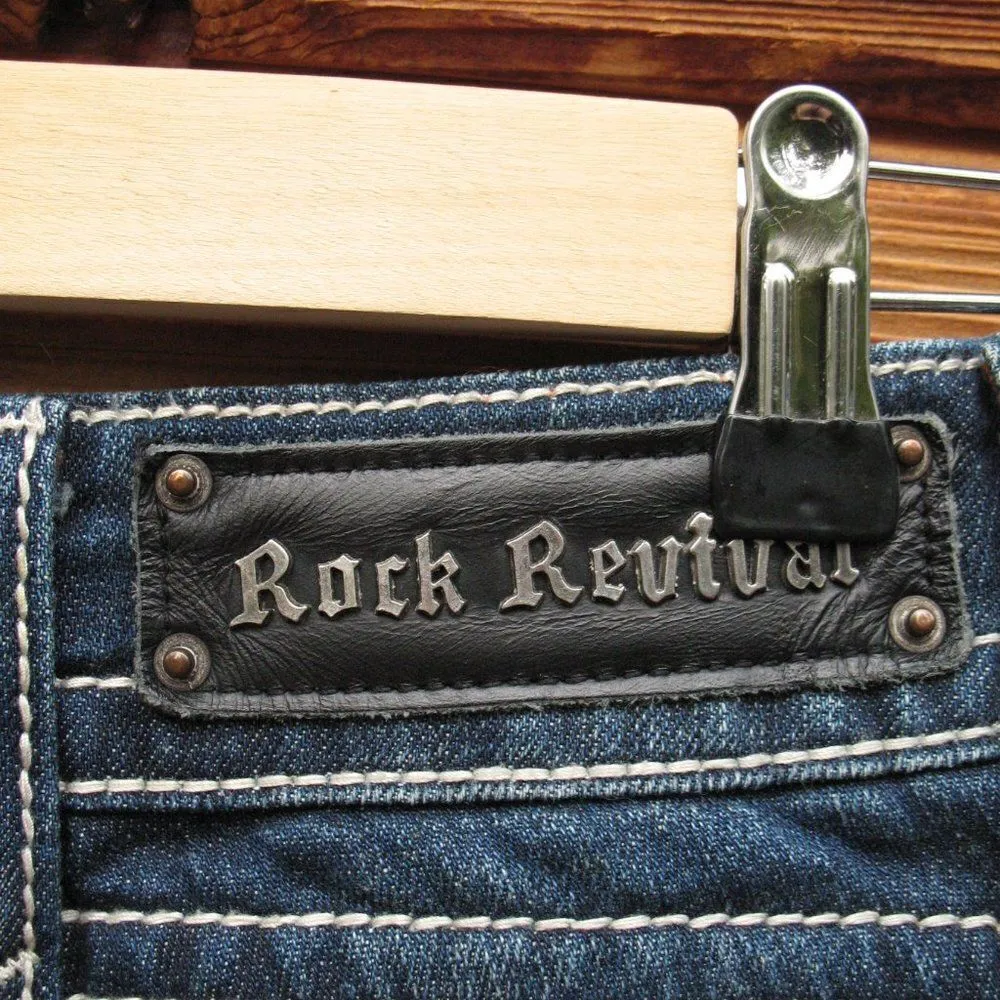 Rock Revival Boot Capris Jeans Cropped - Image 6
