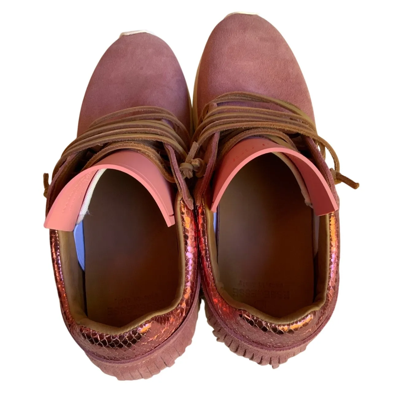 Esseutesse‎ Fringe Sneaker Suede sneakers size 39 Pink - Image 6