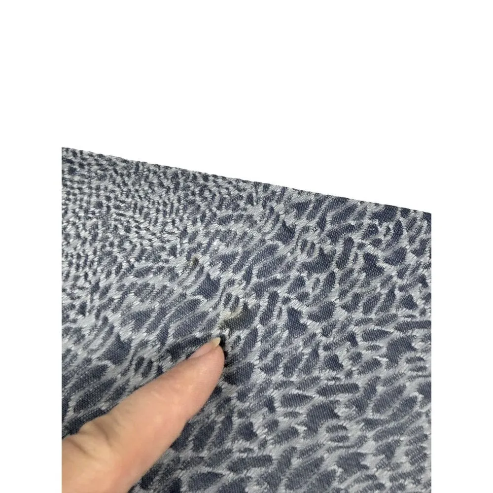 Finders Keepers Catalina Sleeveless Cowl Neck Wide Leg Navy Grey Jumpsuit Size 4 - Image 10