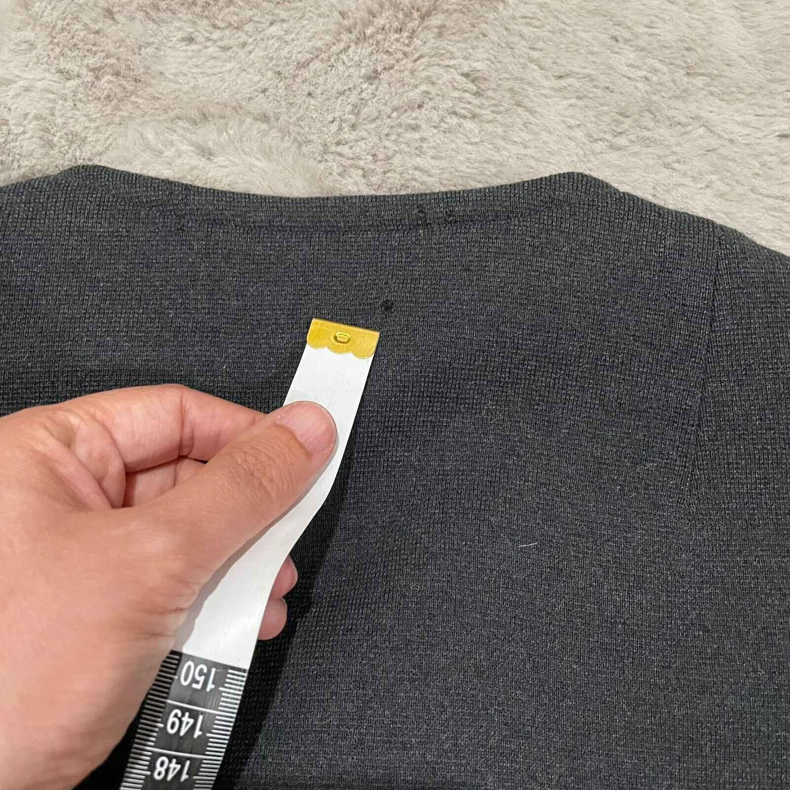 Vintage Bergdorf Goodman Kimberly Jacket 100%‎ Virgin Wool Black Women S Luxury - Image 14