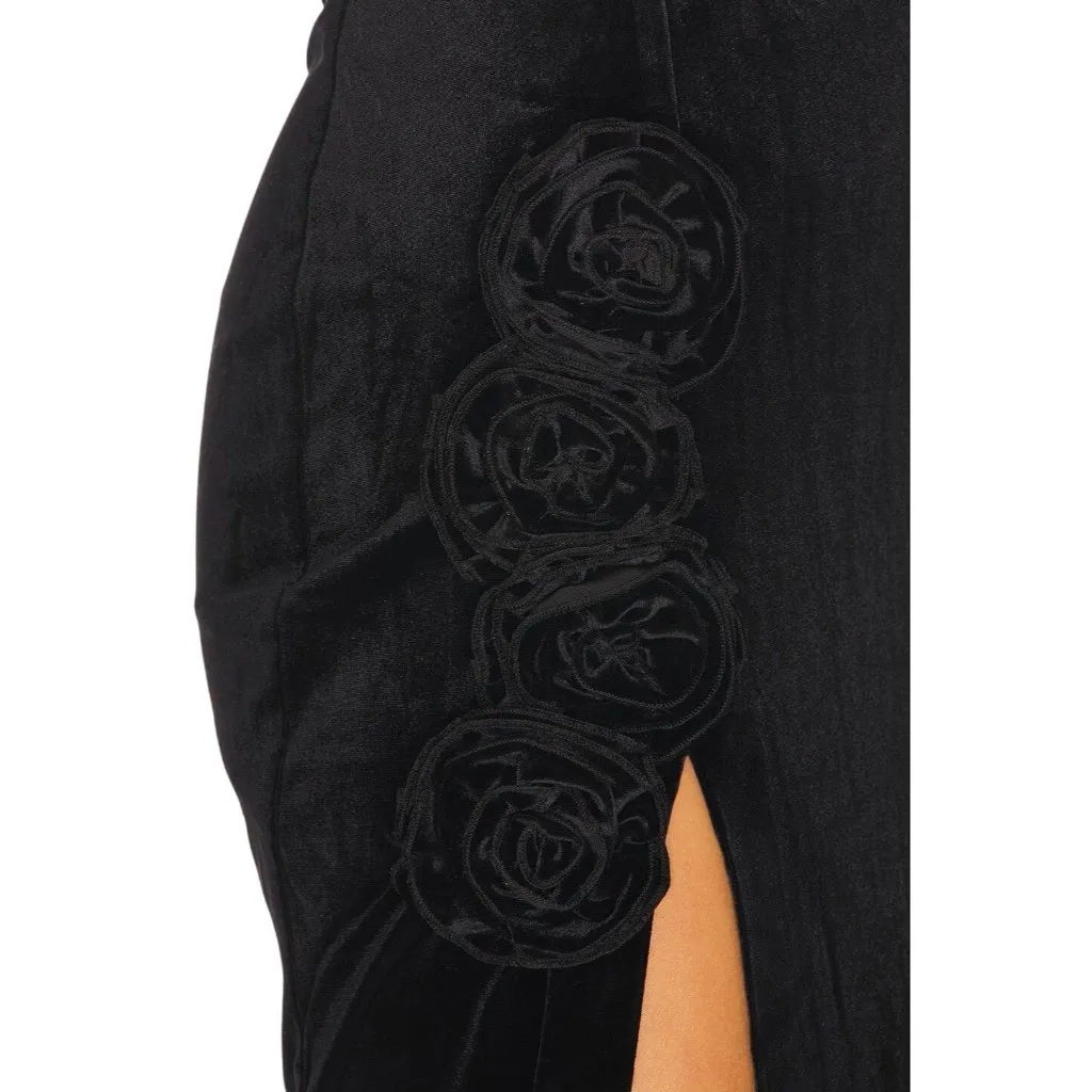 Amanda Uprichard x REVOLVE Wolfe Gown in Black Small New Womens Maxi Dress - Image 4