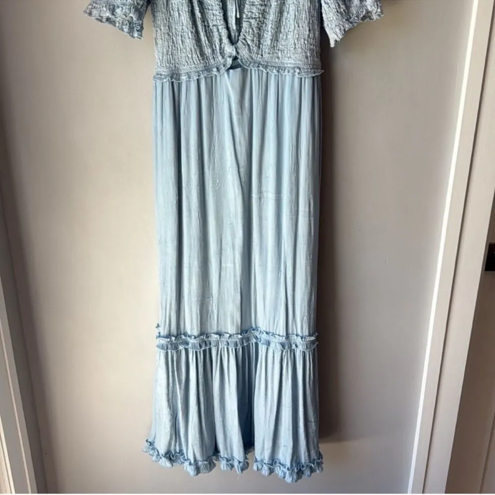 NWT Urban Outfitters Picnic Time Midi Dress Blue - Image 5