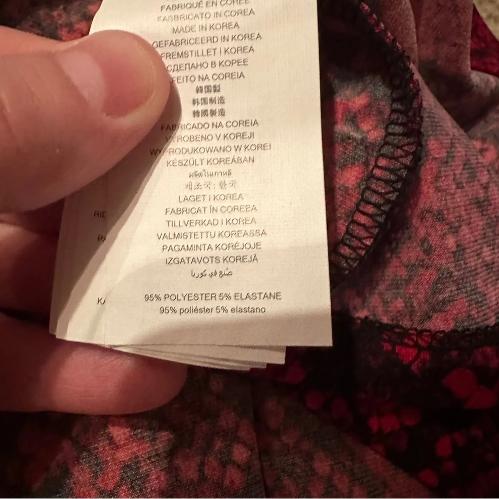 Michael Kors Red‎ Snake Python One Shoulder Long Sleeve Top Sz XL NEW - Image 7