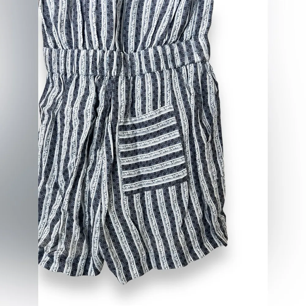 Roller Rabbit Striped Linen Romper - Image 5
