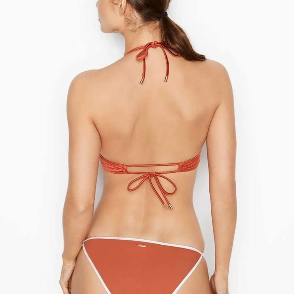 Victoria's Secret Swim Como Itsy Bottom Ginger Glaze Size Large NWT - Image 3