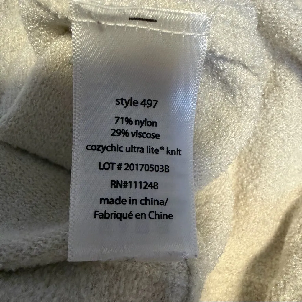 Barefoot Dreams CozyChic Ultra Lite Sleeveless soft Long Cardigan - Size XS - Image 6