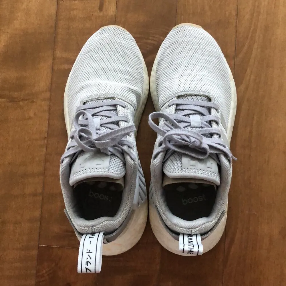 adidas NMD R2 Grey Gum (Women's) shoes AQ0196 size 6.5 - Image 4