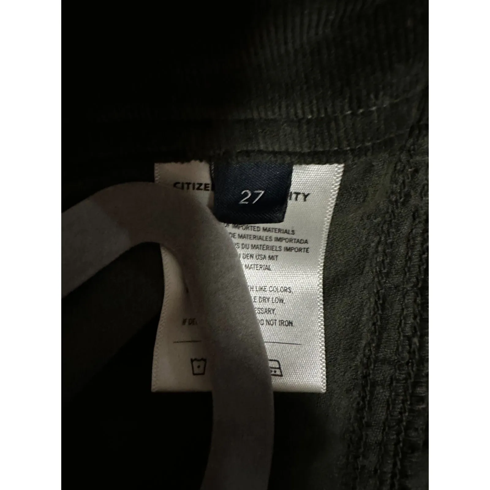 Citizens of Humanity Agni Utility Pant in Seaweed Corduroy 27 - Image 7