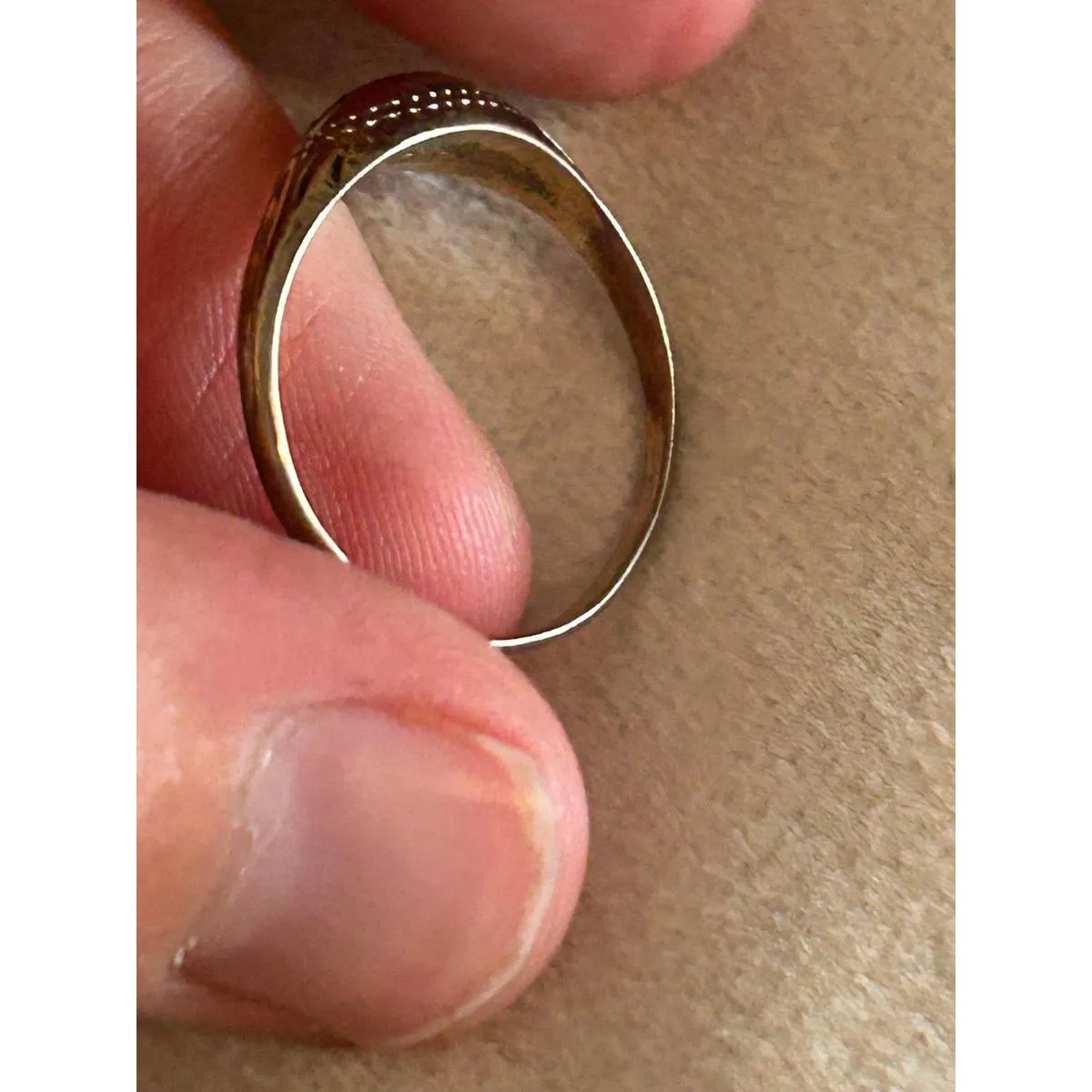 925 sterling silver ring size 8 unique cute rare - Image 6