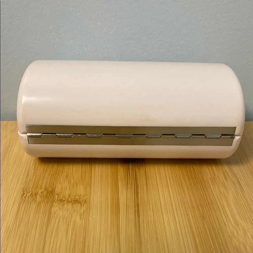 Jimmy Choo Off White Hard Shell Eyewear Sunglass Case - Image 6