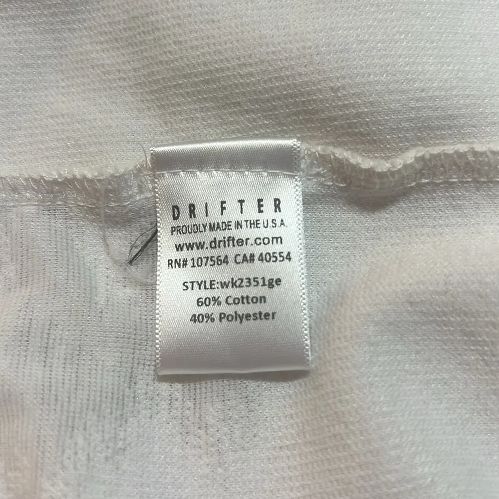 Drifter 'Gabella' White T - Image 6