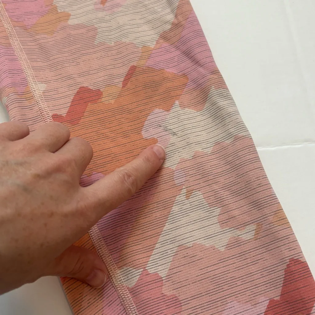 Outdoor Voices High Waist 7/8 Leggings  And Sports Bra Coral Tech Sweat Size M - Image 7