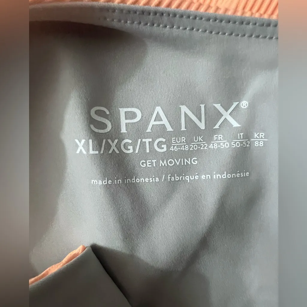 Spanx Women's Spanx Straight Fit Rib Dress Melon Sorbet  XL - Image 9