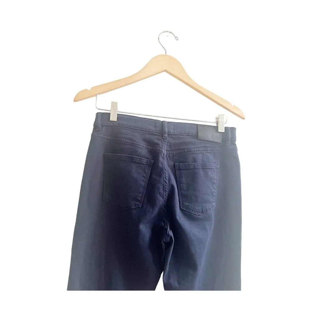 DL1961 Womens Black Dark Denim Cotton Sapphire Brady Slim Casual Jeans Size 16 - Image 5