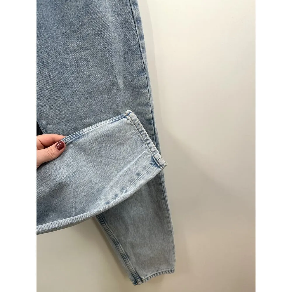 Vintage Tommy Hilfiger Tommy Jeans High Rise Tapered Light Wash Size 27 - Image 3